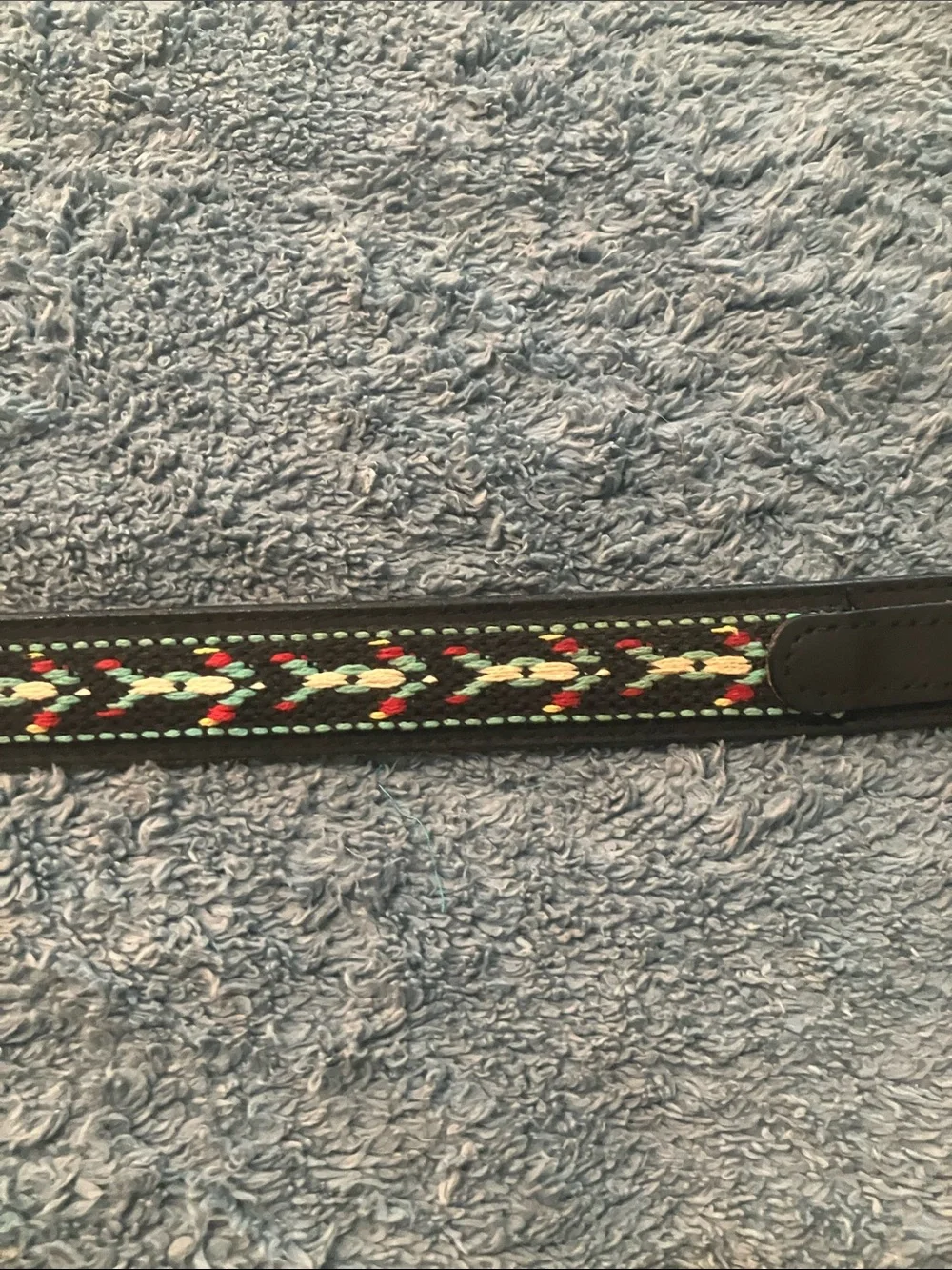 Black Leather Western-style Belt with Engraved Silver Buckles